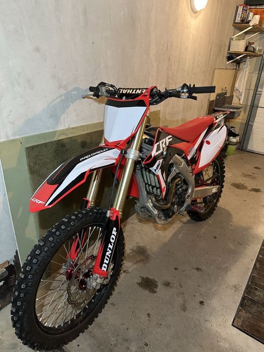 Honda crf 250 r 4t cross enduro