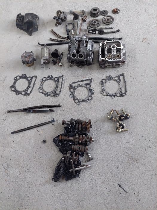 Yamaha raptor 660 głowica skrzynia pompa gałka amortyzatory zacisk pia