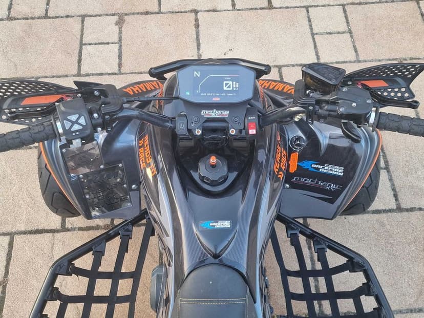 Yamaha Raptor swap KTM Duke 790 Made by Mechanic ATV