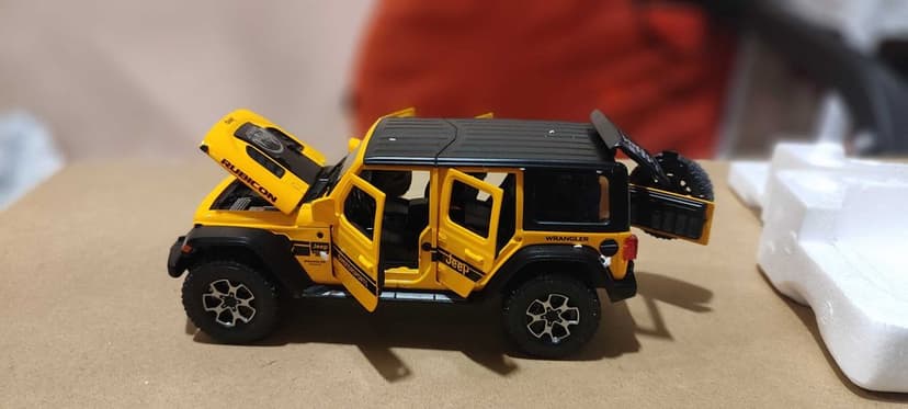 Jeep Wrangler Model 1:24 Hot Wheels zabawka dla chłopca NOWY