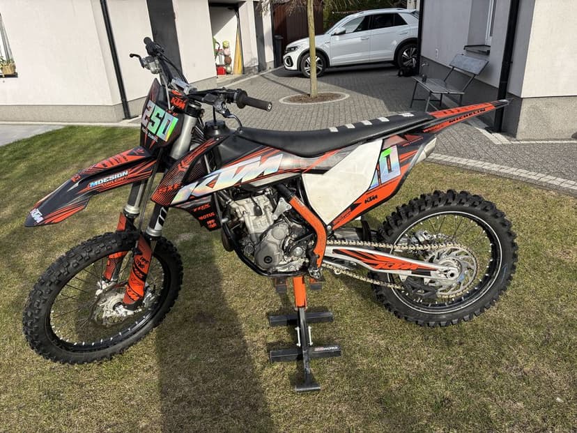 KTM SX-F 250 2017 – zadbany, po serwisie, gotowy do jazdy