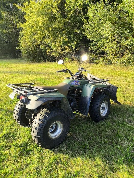 Yamaha grizzly 350 wciągarka pług do śniegu