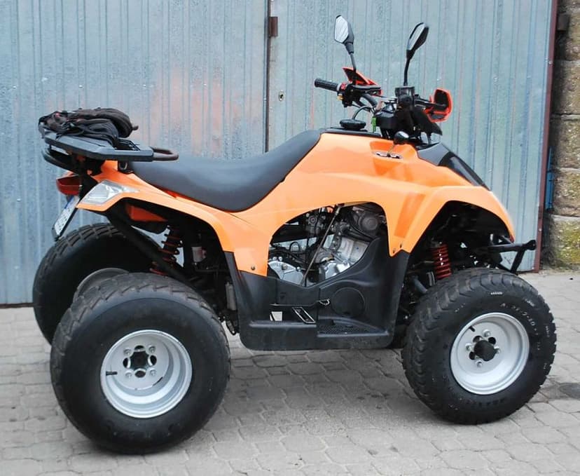 Quad DAELIM ET 250 zarejestrowany homologacja 2007r. ATV duży