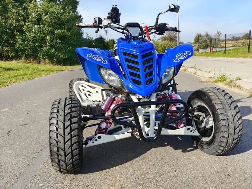 Yamaha YFM 660 raptor homologacja 15 kw super stan