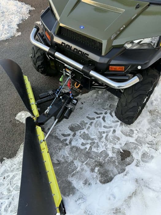 Buggy Polaris Ranger 900 / super stan / homologacja / z pługiem