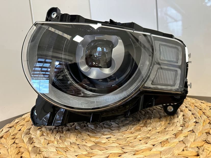 land rover defender ii l663 2020- lampa lewa full led kpl matrix nowa