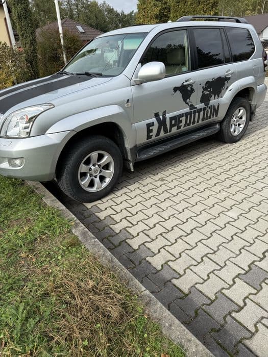 Toyota land cruiser 120 4.0 benzyna gaz stan idealny