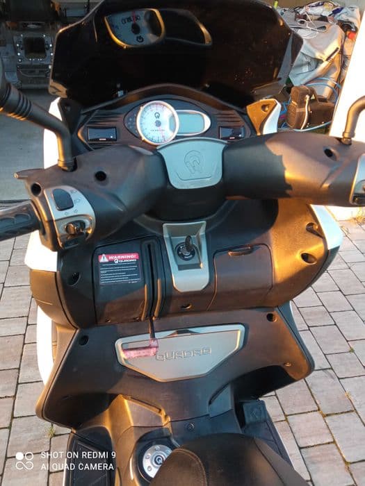 Aeon Quadro 350s, na kat. B, trójkołowiec, trike