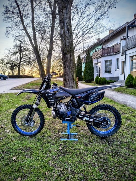 Wyjątkowa Yamaha YZ 250 2T Black edition FMF power