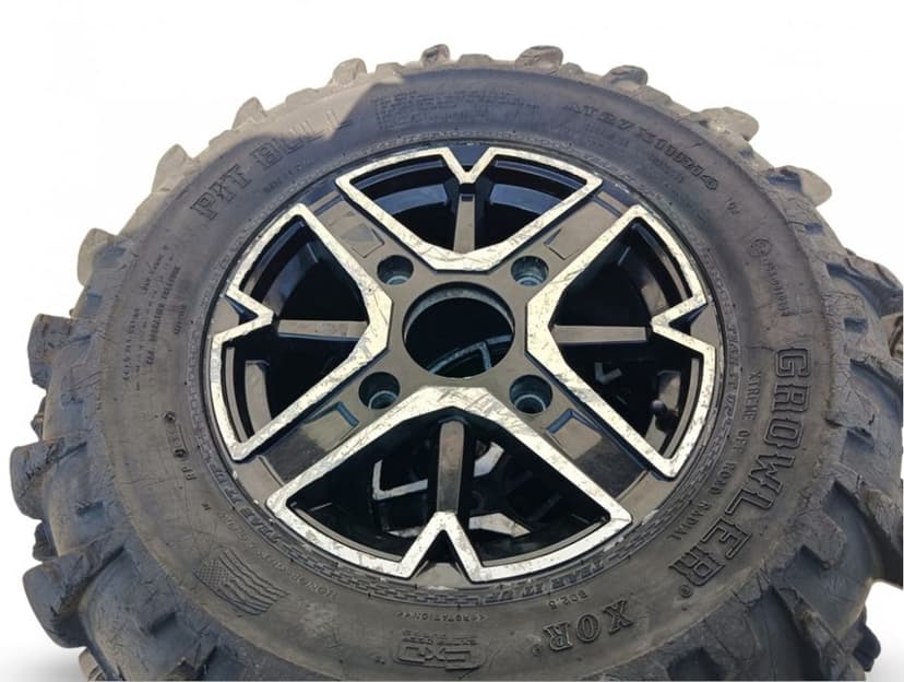 KOŁO KOMPLET ATV POLARIS SCRAMBLER SPORTSMAN 27/11-14 27/9-14 PITBULL GROWLER