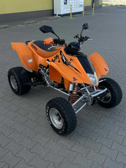 Quad GOES 450x 51km 2500km przegiegu zamiana