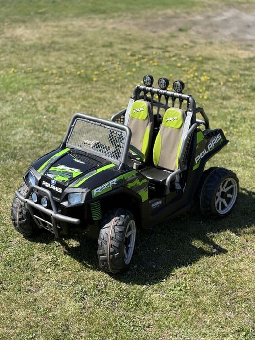 Pierwszy elektryk! Peg Perego Polaris RZR 24V Green Shadow