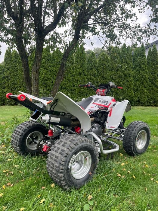 Yamaha Raptor 350 po generalnym remoncie—zarejestrowana