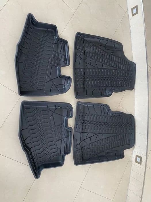 gumowe dywaniki samochodowe jeep wrangler tj 97-06, 4 drzwi