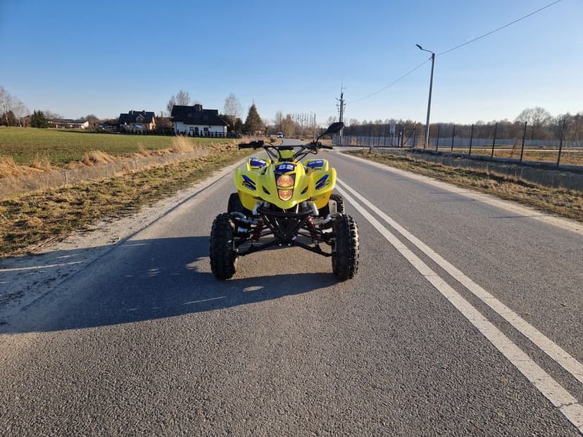 Suzuki LTZ 400 -> Zrejestrowany PL -> Alufelgi ss ( kfx trx ltr ośka )