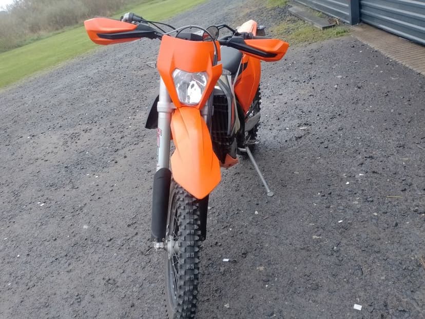 KTM  350 exc-f 2017 zarejestrowany