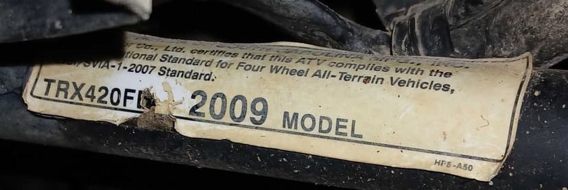 quad honda trx 420 rancher trx420fm