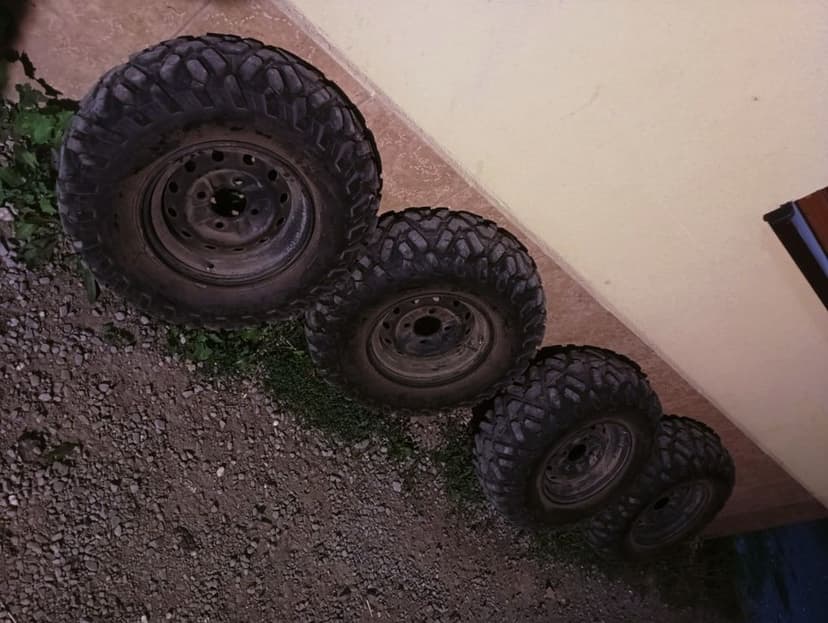 Koła stalowe 12 cali quad Cf Moto, TGB,Yamaha Grizzly, Stels