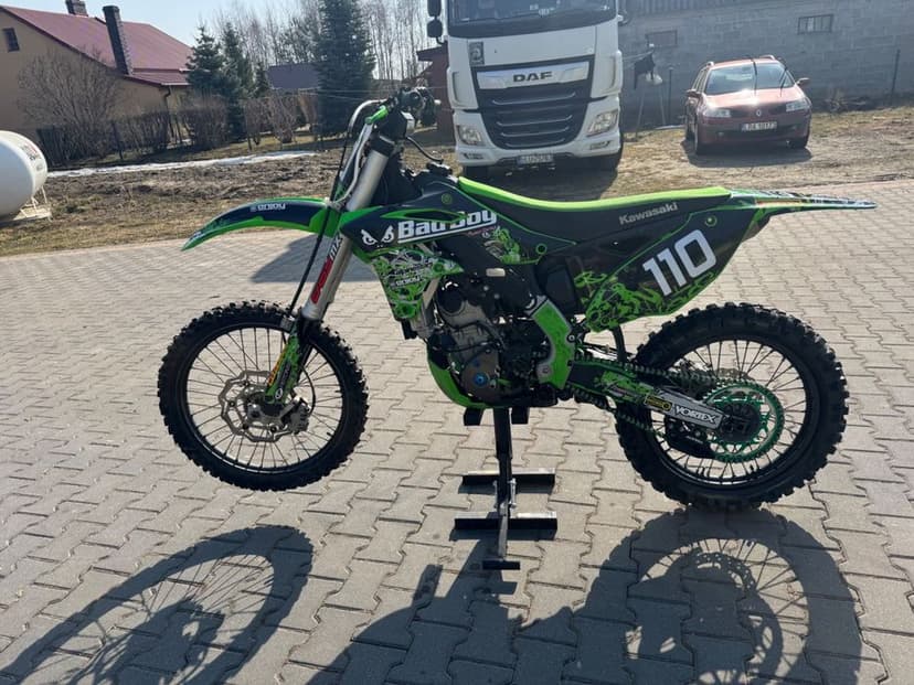 Cross Kawasaki kxf 250  Zapraszam