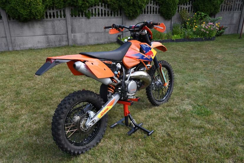 KTM EXC 250, 2t, zarejestrowany