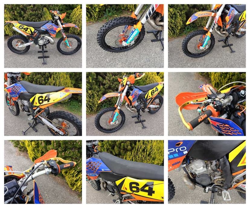 KTM EXC 200, 2009 r. 2T EXCEL A1, DOKUMENTY, transport, raty na oświadczenie!