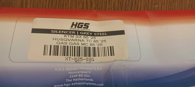 HGS Układ wydechowy KTM SX 85/25 Husqvarna TC 85 tłumik dyfuzor wydech
