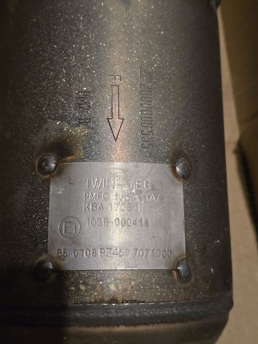 Filtr DPF Toyota Land Cruiser 200