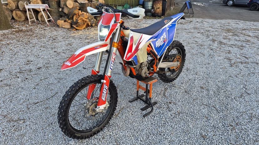 KTM EXC F250 sixdays France zarejestrowany