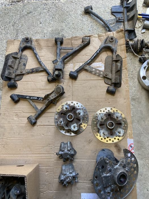 Wachacz lewy prawy przód tył yamaha grizzly 450 kodiak 400 wahacz tył