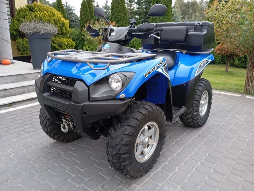 Quad Kawasaki Brute Force 750i 4x4 EPS Blokady Led Homologacja