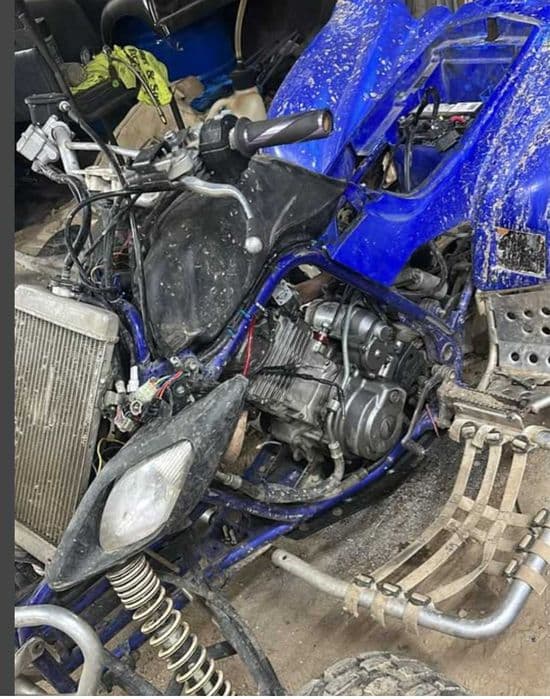 yamaha raptor 660 kartery glowica skrzynia gaznik rama wal kosz modul