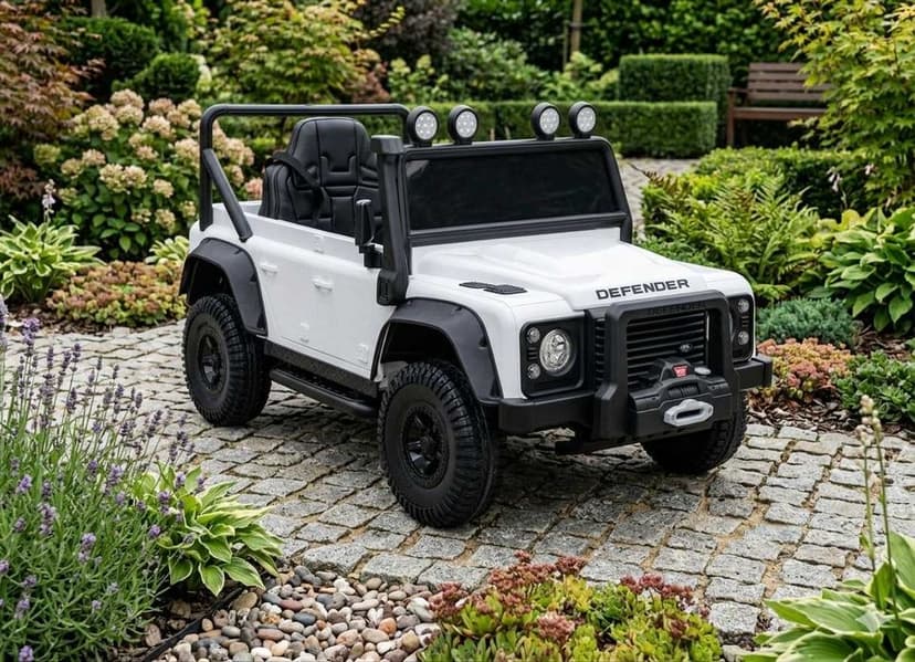 BAWIBUS.PL Autko na akumulator LAND ROVER DEFENDER jeep 2x100 terenowy