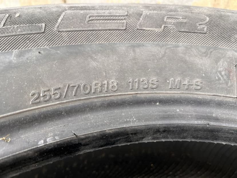 Jeep Wrangler – komplet 5 opon 255/70 R18