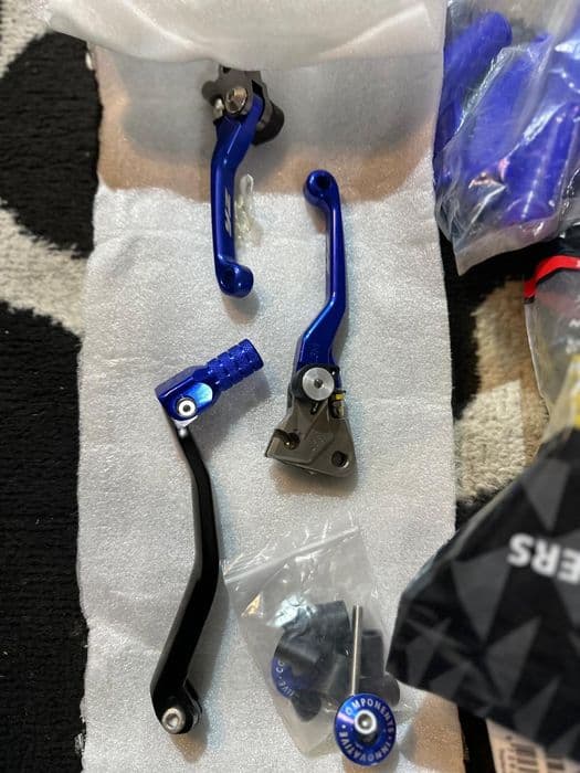 Yamaha YZ250 cross części klamki wąż filtr