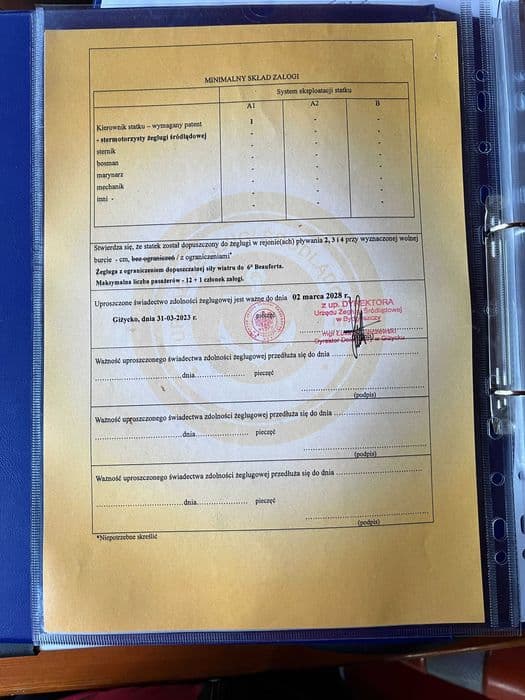 Katamaran silnikowy - Kormoran