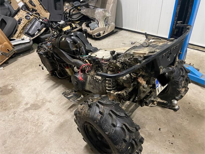 Rama polaris Sportsman 800 Zarejestrowana w PL dokumenty Kwity *2011r