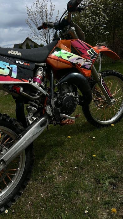 KTM sx 105 2008 po generalnym remoncie