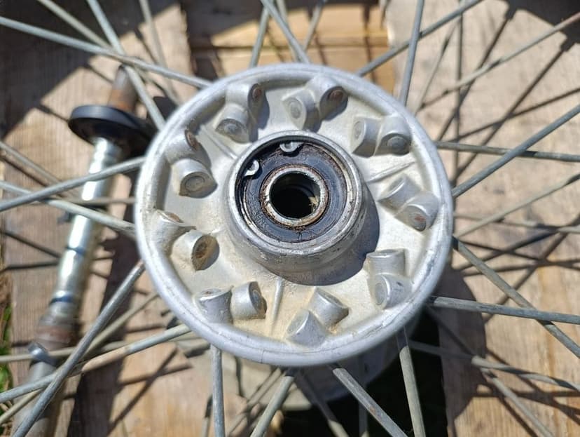 Koło cross przód przednie Ośka 17 mm Michelin 90 x 90 - 21 r