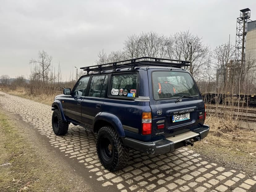 Toyota Land Cruiser HDJ 80 4.2td 171km 24v 1996r wyprawowa zabudowa