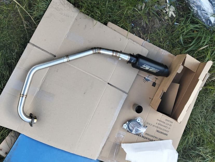 Yamaha yzf r125,Mt125 Wydech tłumik kolektor SC, leovince, akrapovic