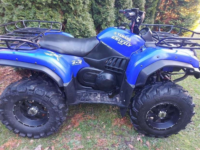 Quad YAMAHA Grizzly 660 4x4/Zadbany