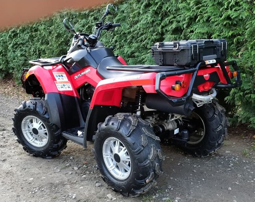 Can am Outlander 650 4x4 homologacja  L7e