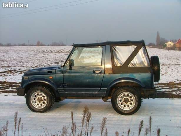 Plandeka Dach Soft Top Suzuki Samurai SJ 410 413