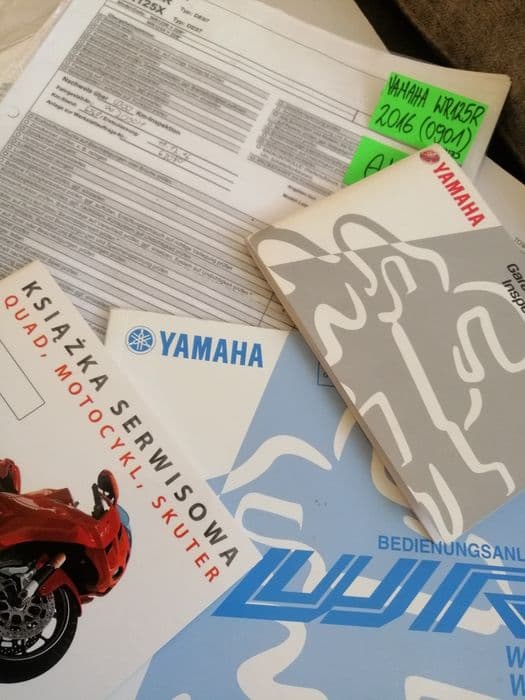 Yamaha WR125 R Enduro 2016r, stan bardzo dobry