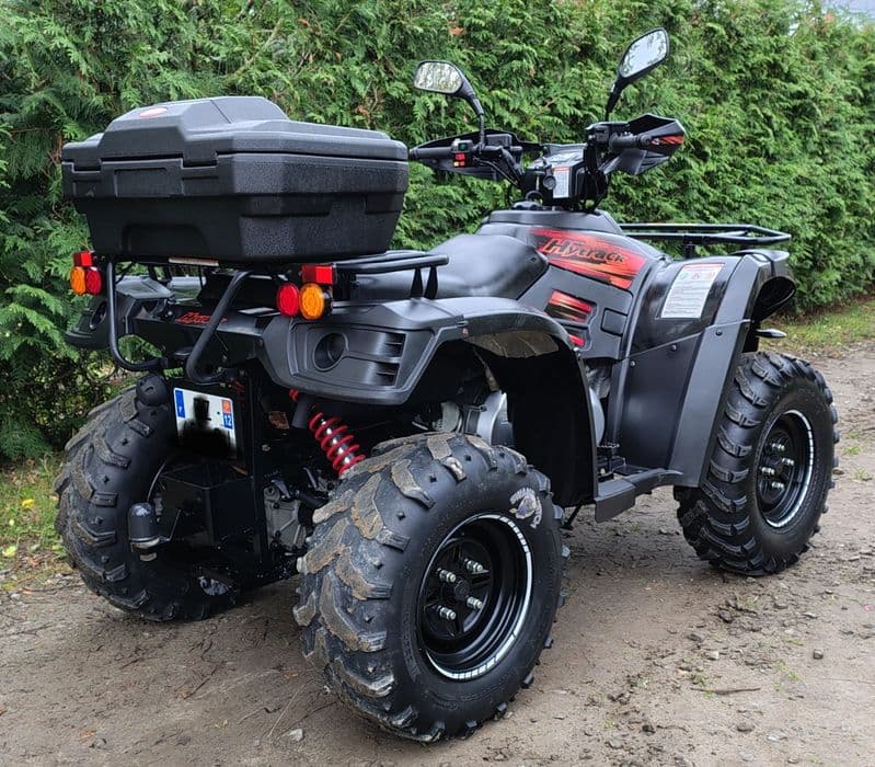 Linhai hytrack 510 4x4 homologacja  pług super stan!#Kymco cf Moto 500