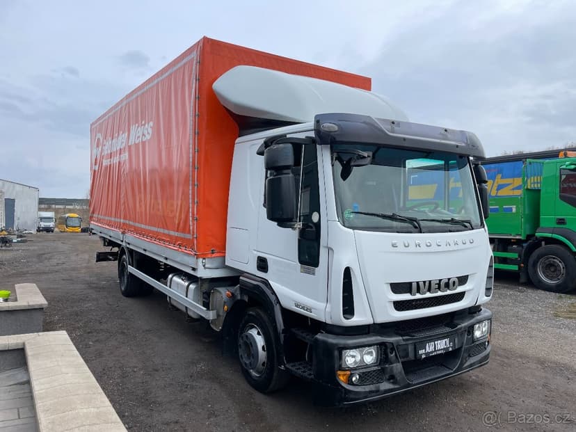 Iveco EUROCARGO 120E25 PLACHTA ČELO