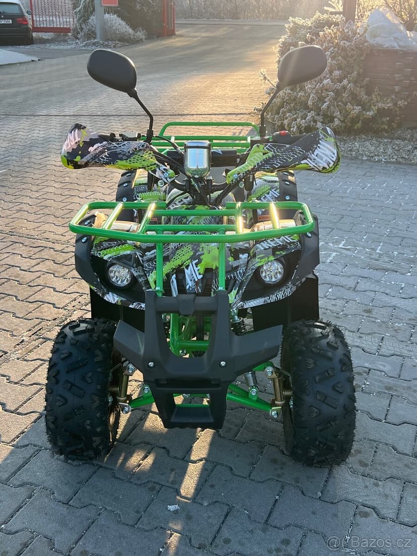 Dětská čtyřkolka Toronto 125cc 1G7 Deluxe -zelené grafity