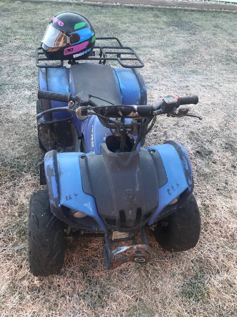 ATV 125 - prodáno  Polaris + Nahradni díly