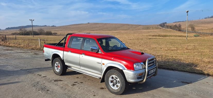 4x4 MITSUBISHI L200 MODEL 2001 2.5 TDI TAZNY 2700 KG