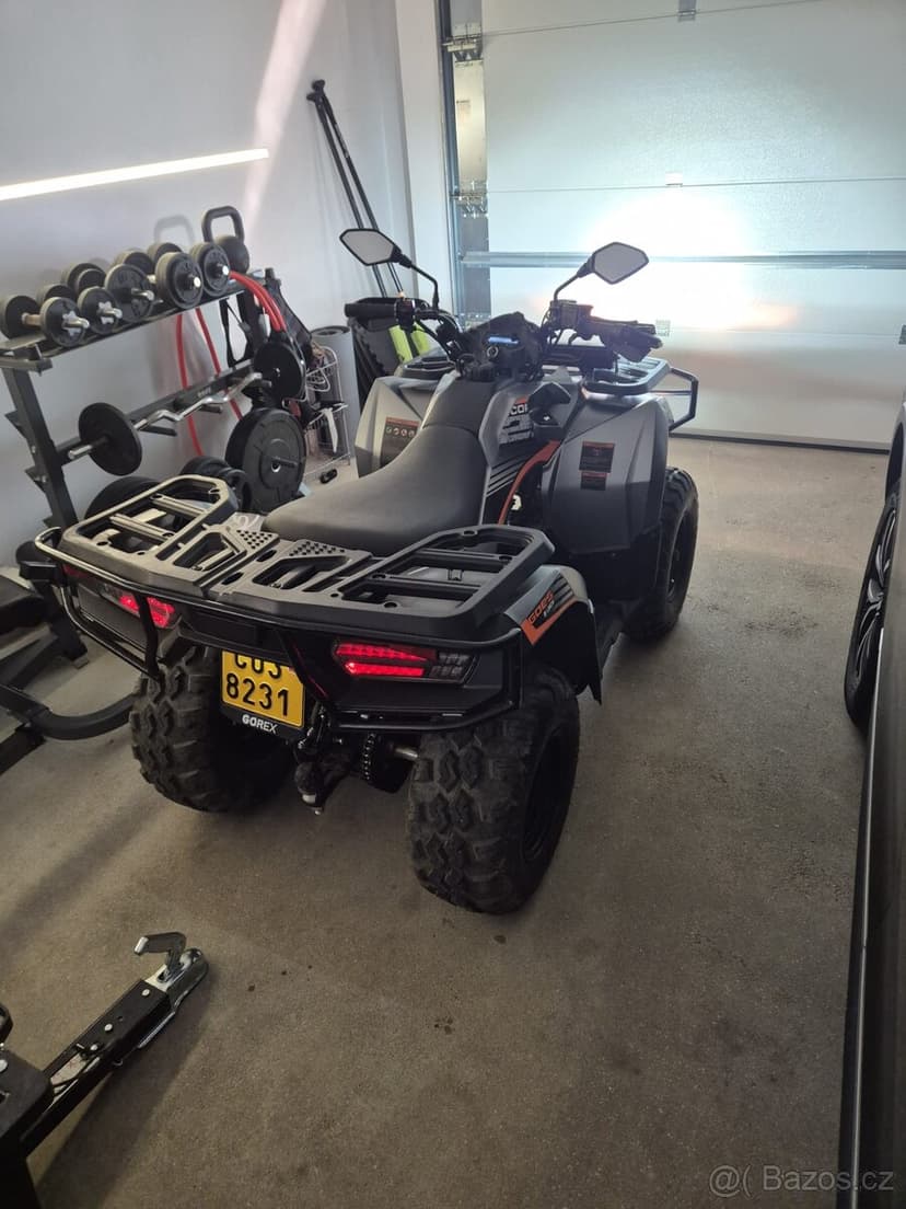 Čtyřkolka Goes Cooper 200 + přívěs + kufr – výborný stav